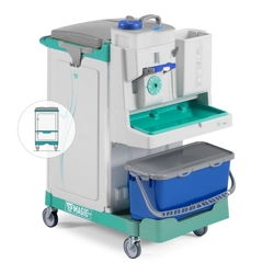 vendita online Carrello magic system 630v Carrelli e secchi per pulizie TTS Cleaning